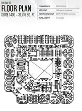 595 Bay St, Toronto, ON à louer Plan d’étage– Image 1 sur 1