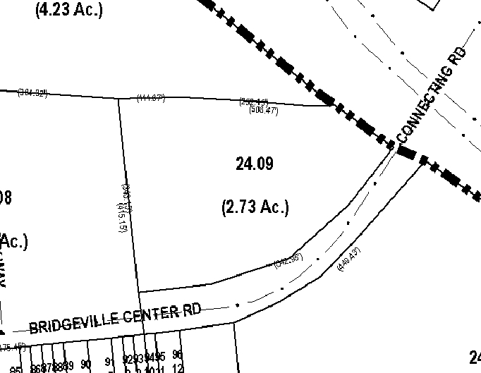 Bridgeville Center Rd, Bridgeville, DE à louer - Plan cadastral – Image 2 sur 2