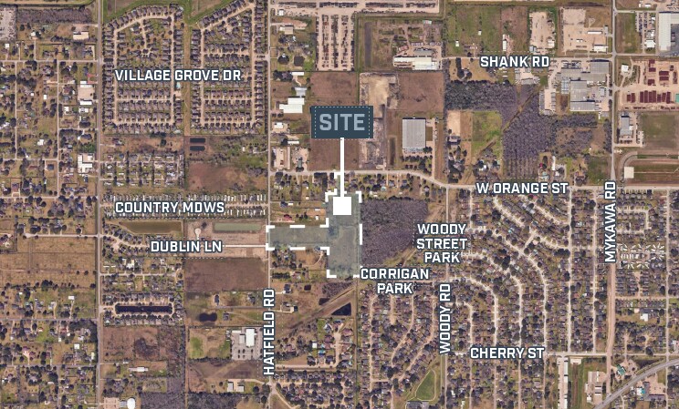 W Orange St & Hatfield Rd st, Pearland, TX à vendre - Photo de l’immeuble – Image 1 sur 3