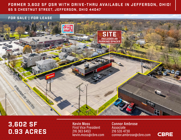 65 S Chestnut St, Jefferson, OH à louer - Photo principale – Image 1 sur 3