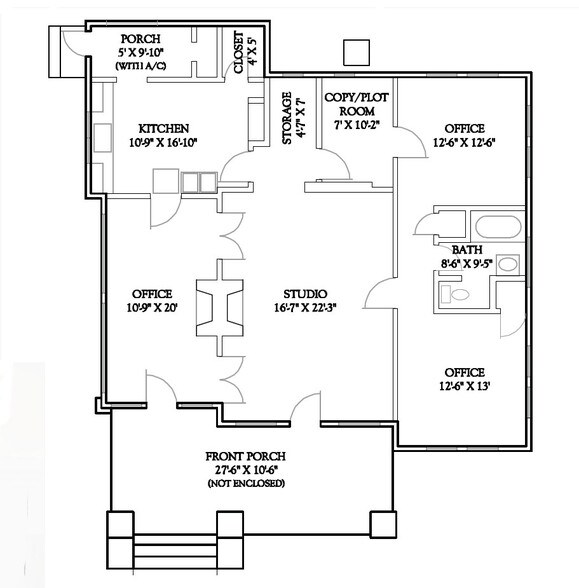 138 W Jessup Ave, Longwood, FL à vendre - Plan d’étage – Image 3 sur 4