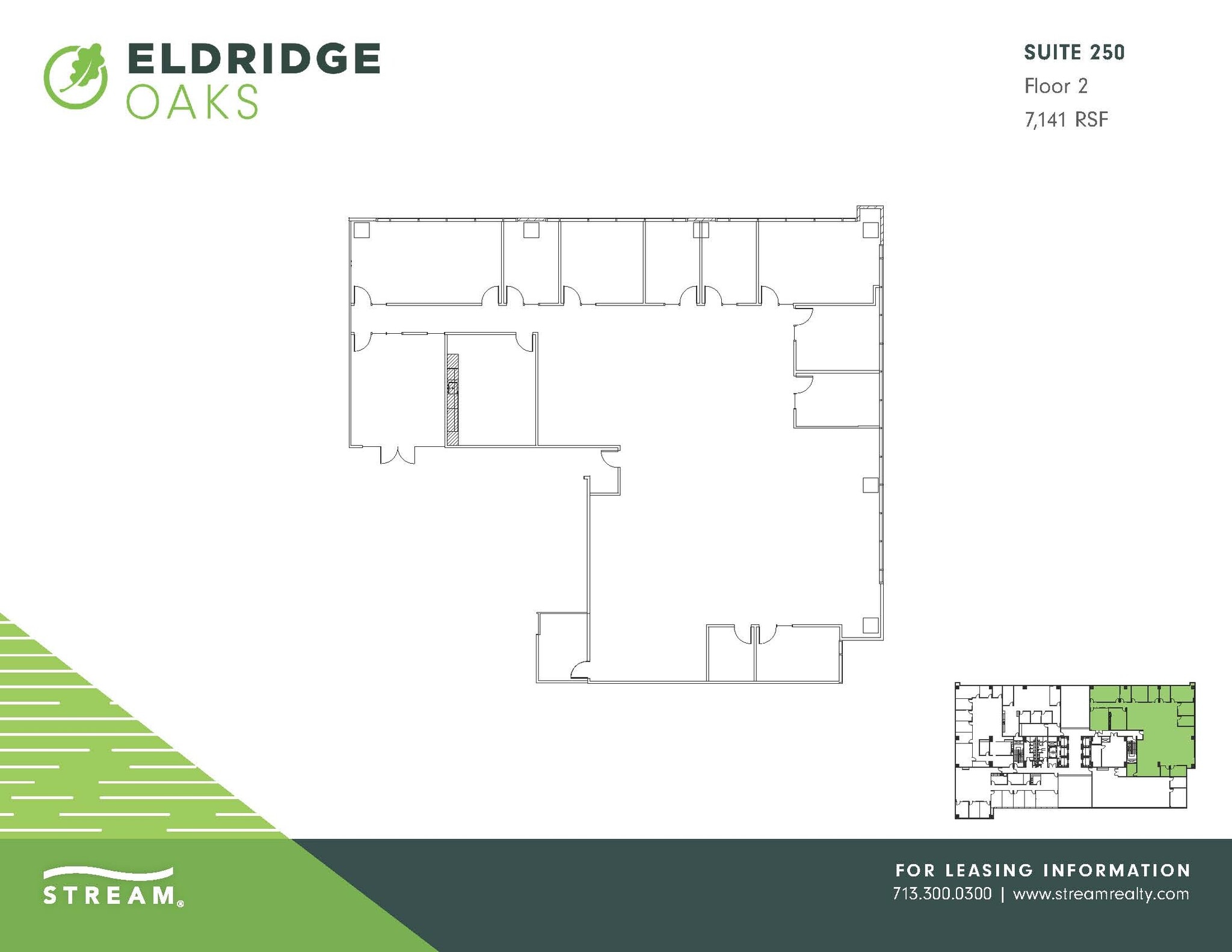 1080 Eldridge Pkwy, Houston, TX à louer Plan d’étage– Image 1 sur 1