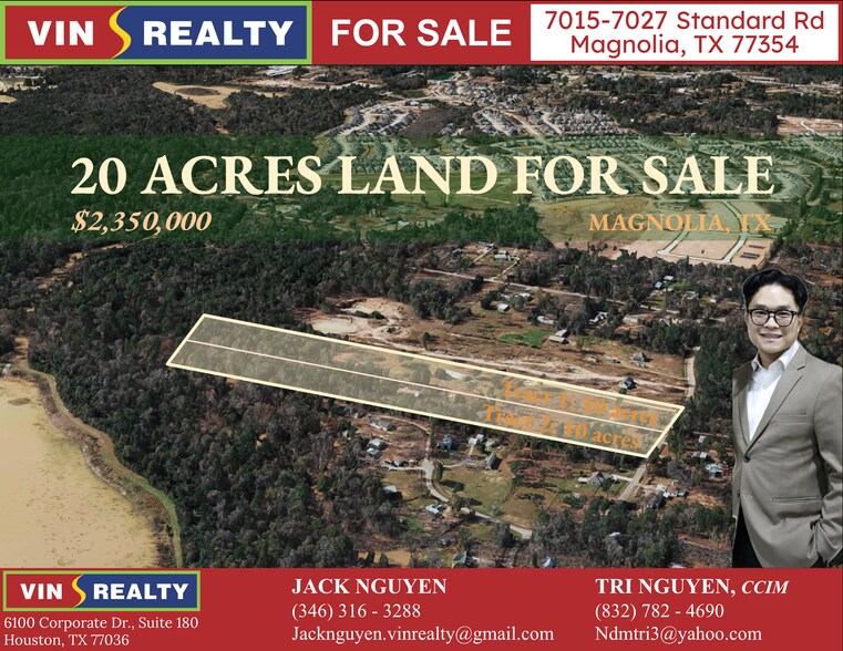 7015 Standard Rd, Magnolia, TX à vendre - Photo de l’immeuble – Image 1 sur 19