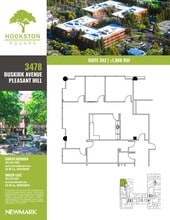 3478 Buskirk Ave, Pleasant Hill, CA à louer Plan d’étage– Image 1 sur 2