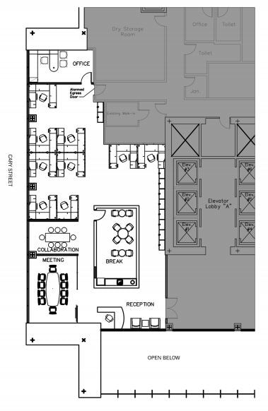 919 E Main St, Richmond, VA à louer Plan d’étage– Image 1 sur 1