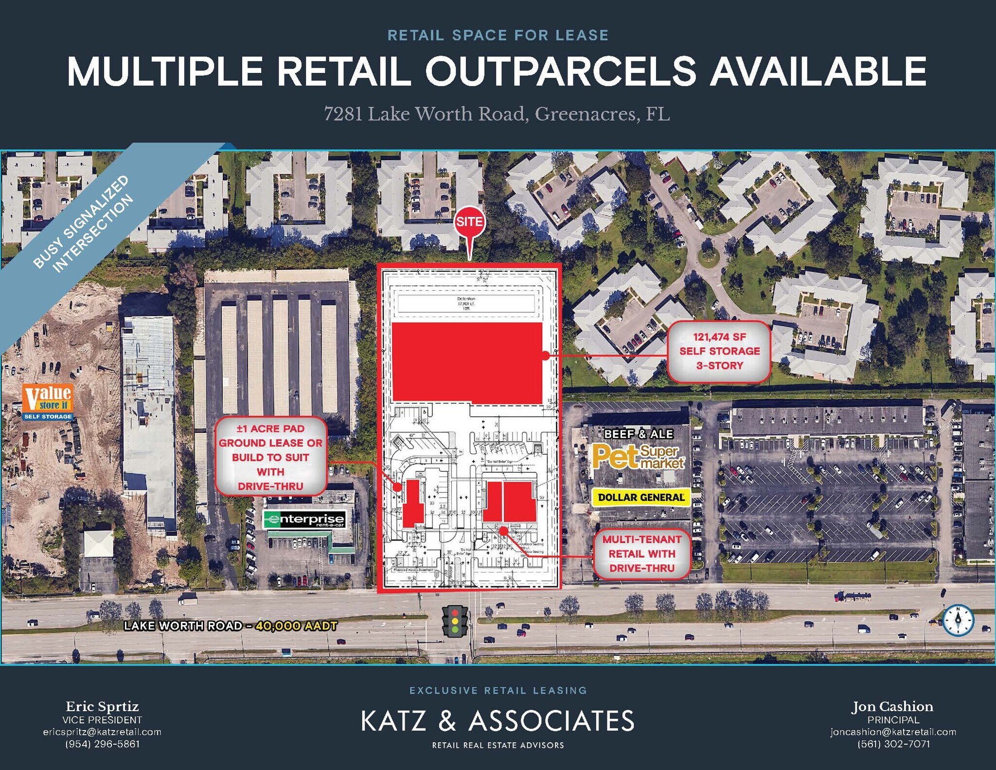 7281 Lake Worth Rd, Greenacres, FL à louer Photo principale– Image 1 sur 4
