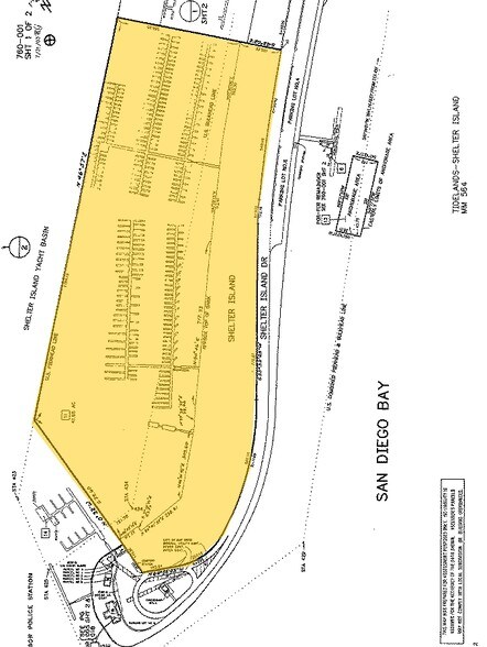 1551 Shelter Island Dr, San Diego, CA à louer - Plan cadastral – Image 3 sur 57
