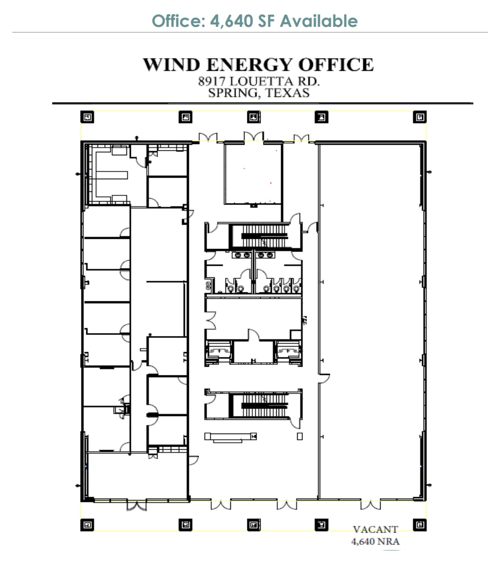 8917 Louetta Rd, Spring, TX à louer Plan d’étage– Image 1 sur 1