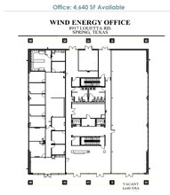 8917 Louetta Rd, Spring, TX à louer Plan d’étage– Image 1 sur 1