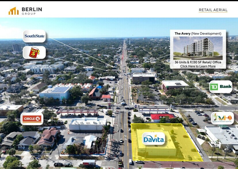 2205 W Kennedy Blvd, Tampa, FL à vendre - Photo de l’immeuble – Image 3 sur 5