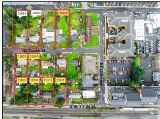 Plus de détails pour 11833-11911 E Burnside St, Portland, OR - Terrain à vendre