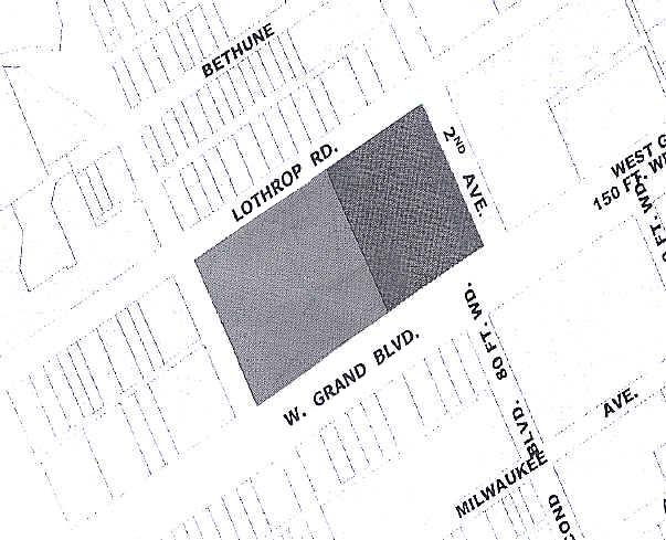 3011 W Grand Blvd, Detroit, MI à louer - Plan cadastral – Image 2 sur 26