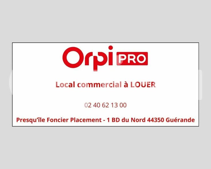 Local commercial dans Guérande à louer - Photo de l’immeuble – Image 2 sur 3