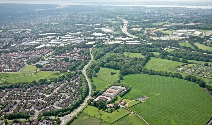 Hedge End, Southampton à louer - Aérien – Image 2 sur 11
