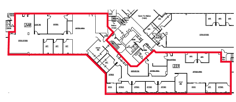 500 Redwood Blvd, Novato, CA à louer Plan d’étage– Image 1 sur 3