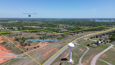 U.S. Hwy 62, Blanchard, OK - VUE AÉRIENNE vue de carte - Image1