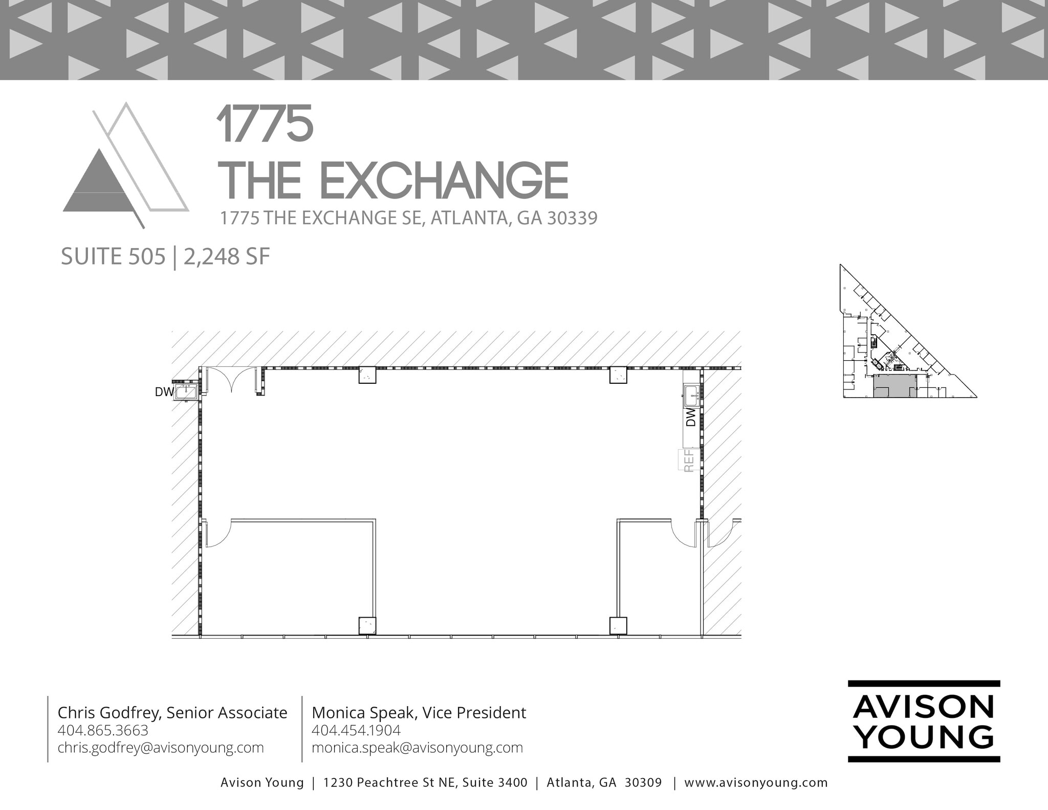 1775 The Exchange SE, Atlanta, GA à louer Plan d’étage– Image 1 sur 1