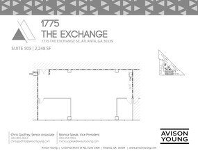 1775 The Exchange SE, Atlanta, GA à louer Plan d’étage– Image 1 sur 1