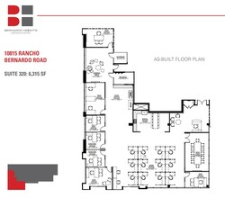 10815 Rancho Bernardo Rd, San Diego, CA à louer Plan d’étage– Image 1 sur 1