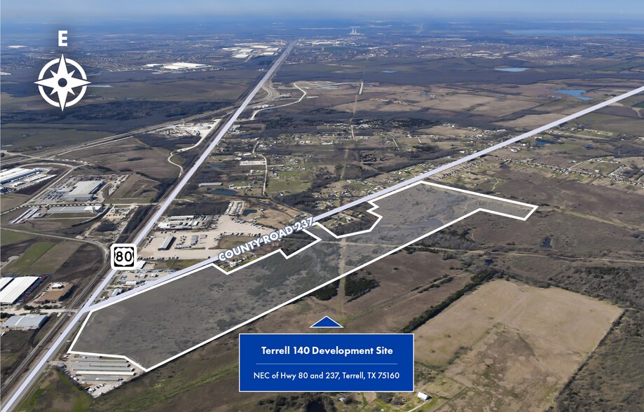 NEC of Highway 80, Terrell, TX à vendre - Photo principale – Image 1 sur 3