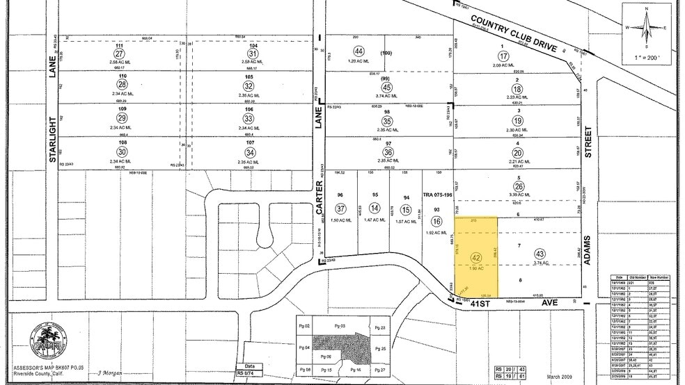 78886 Avenue 41, Bermuda Dunes, CA à louer - Plan cadastral – Image 2 sur 6