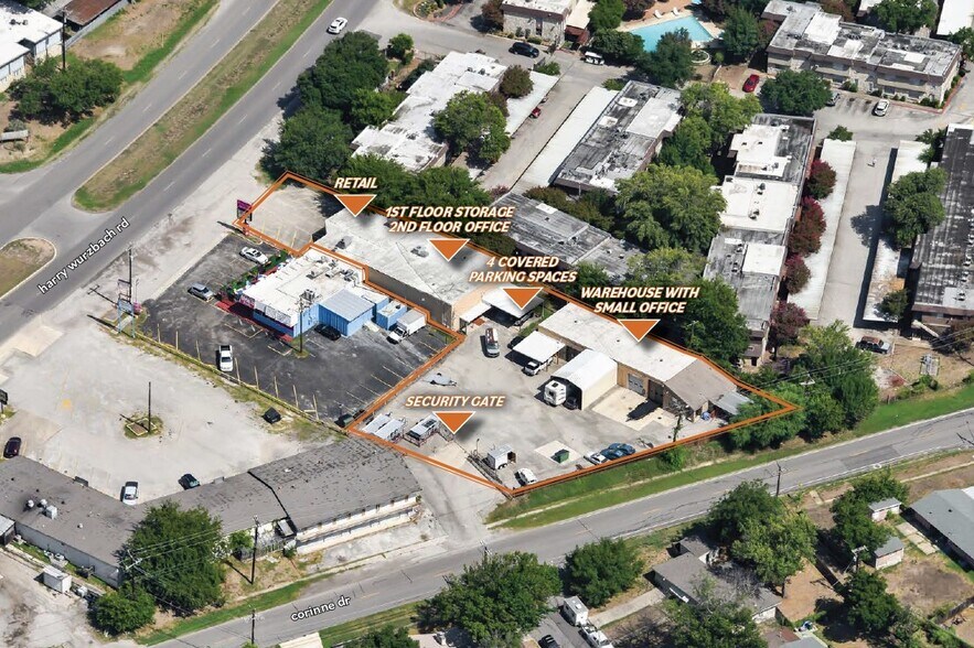 2502 Harry Wurzbach Rd, San Antonio, TX à vendre - Aérien – Image 2 sur 23