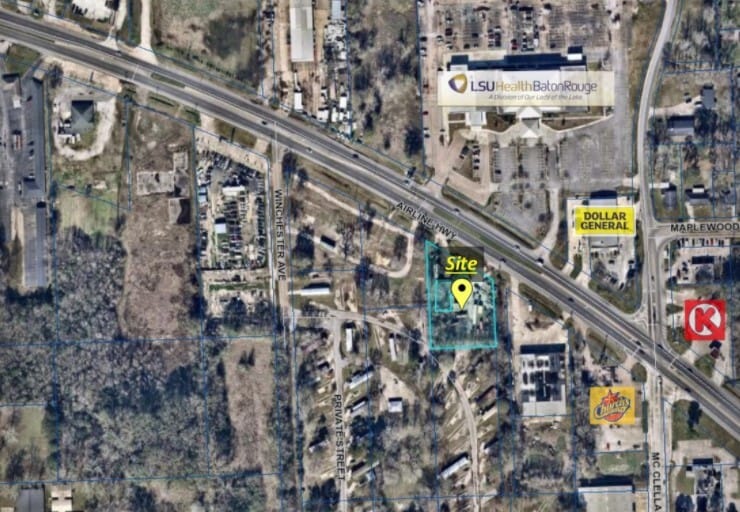 5334 Airline Hwy, Baton Rouge, LA à vendre - Aérien – Image 2 sur 2