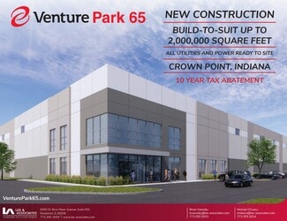 Plus de détails pour Venture Park 65, Crown Point, IN - Industriel/Logistique à louer