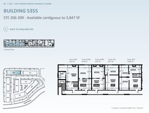 5205 Avenida Encinas, Carlsbad, CA à louer Plan d’étage– Image 2 sur 2
