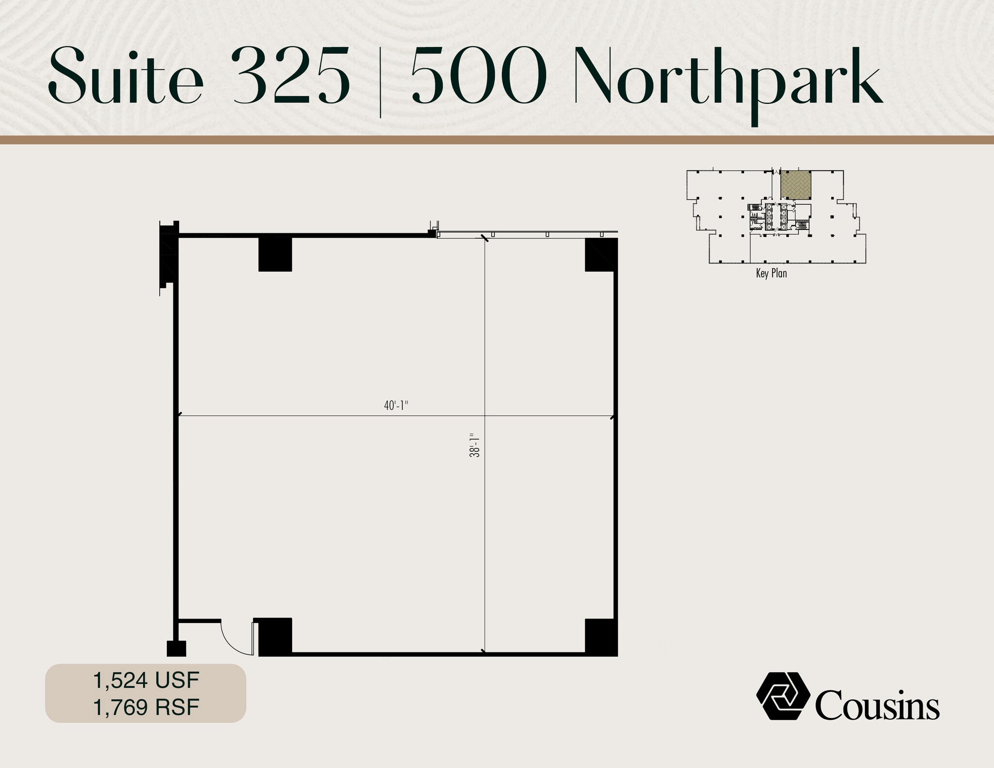 1200 Abernathy Rd NE, Atlanta, GA à louer Plan d’étage– Image 1 sur 1