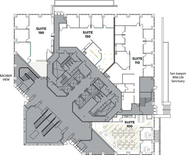 19800 MacArthur Blvd, Irvine, CA à louer Plan d’étage– Image 1 sur 1