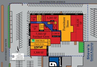 2501-2551 8th St S, Wisconsin Rapids, WI à louer Plan de site– Image 2 sur 2