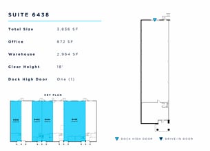 6420-6432 Warren Dr, Norcross, GA à louer Plan d’étage– Image 1 sur 1