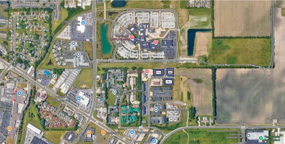 3782 Bayley Drive dr, Lafayette, IN à louer - Aérien – Image 3 sur 3