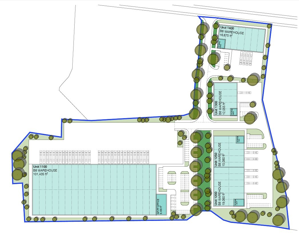 Bunkers Lane, Gamston à louer Plan de site– Image 1 sur 1