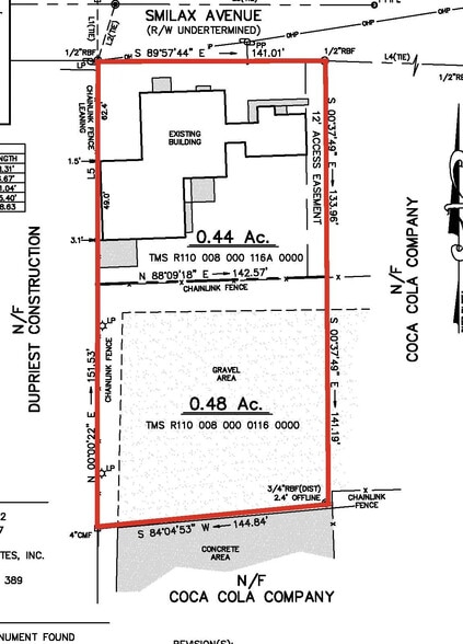 1809 Rahn Ln, Port Royal, SC à vendre - Plan cadastral – Image 2 sur 3