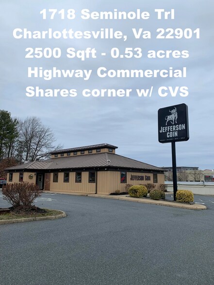 1718 Seminole Trl, Charlottesville, VA à vendre - Photo de l’immeuble – Image 1 sur 2