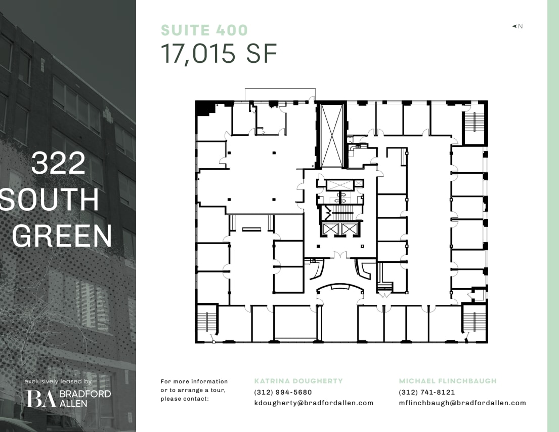 322 S Green St, Chicago, IL à louer Plan d’étage– Image 1 sur 7