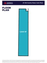 23 Old Country Rd, Carle Place, NY à louer Plan d’étage– Image 1 sur 1