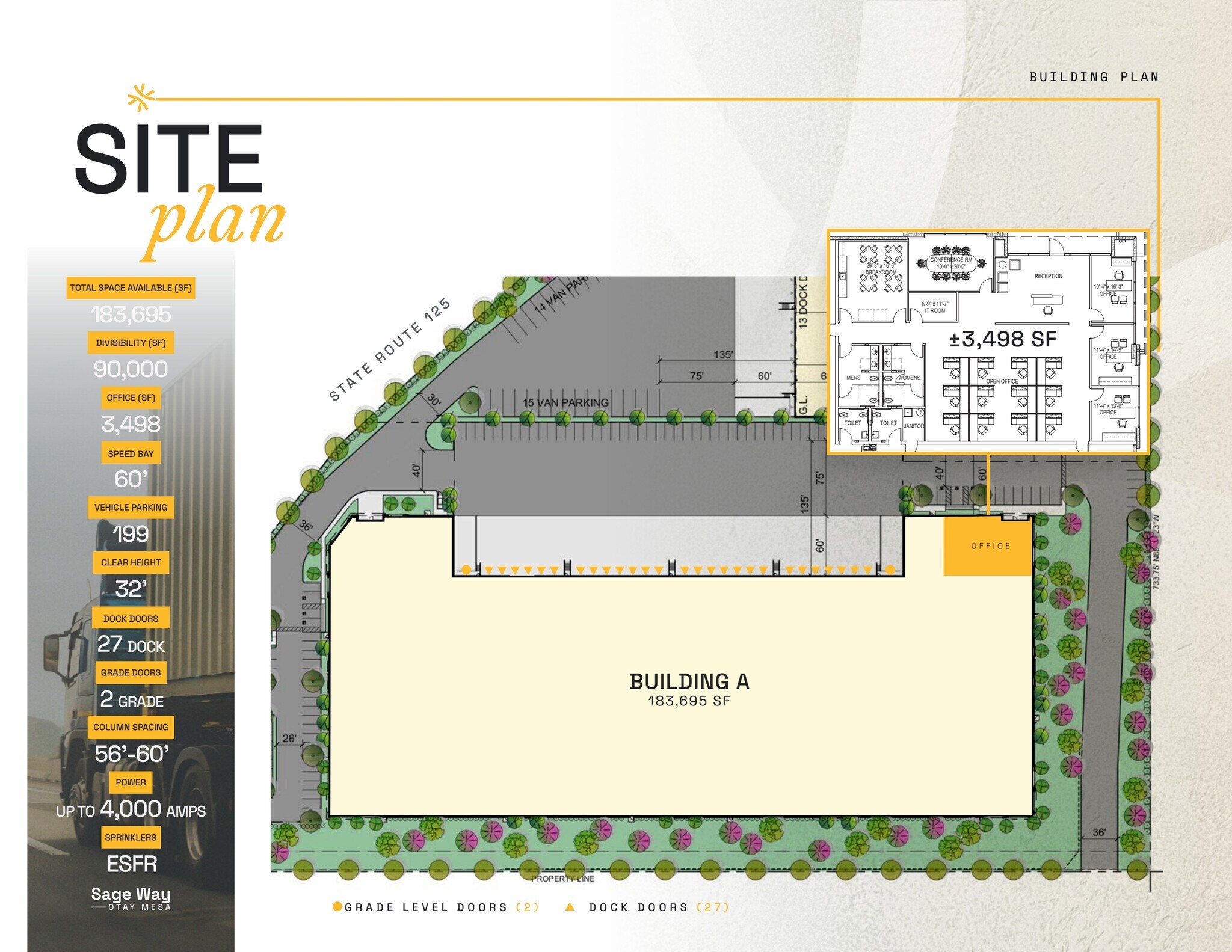 8841 Sage Way, San Diego, CA à louer Plan de site– Image 1 sur 1