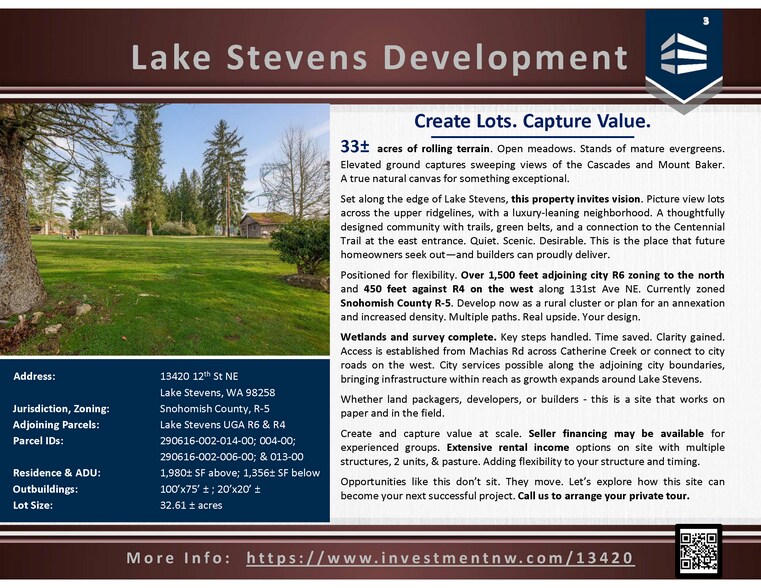 13420 12th St NE, Lake Stevens, WA à vendre - Photo de l’immeuble – Image 3 sur 8