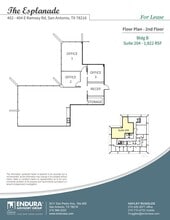 402 E Ramsey Rd, San Antonio, TX à louer Plan d’étage– Image 1 sur 1