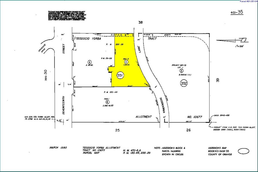 17592 E 17th St, Tustin, CA à louer - Plan cadastral – Image 2 sur 9