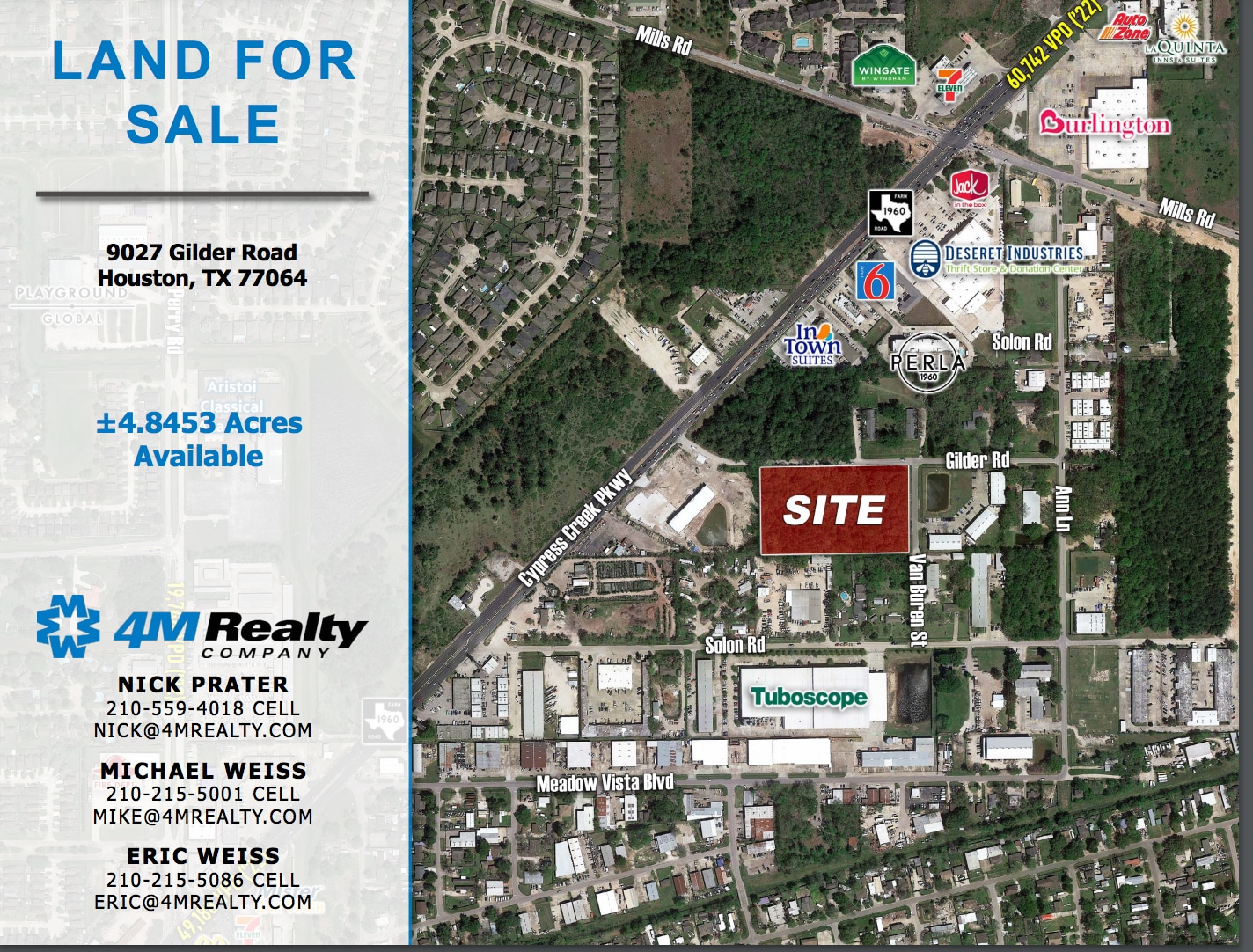 9027 Gilder Rd, Houston, TX à vendre Aérien– Image 1 sur 6