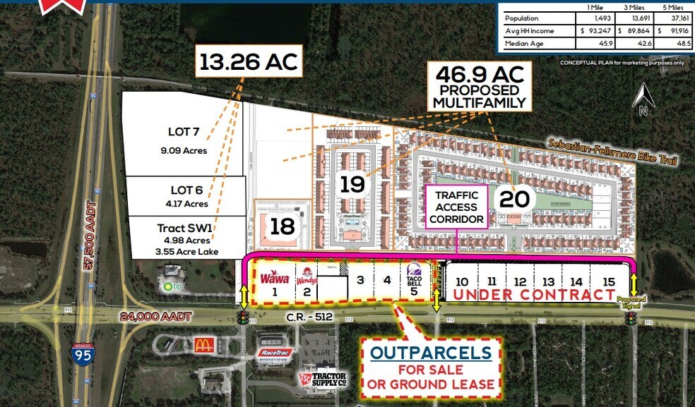 County Rd 512, Fellsmere, FL à louer - Photo de l’immeuble – Image 1 sur 1