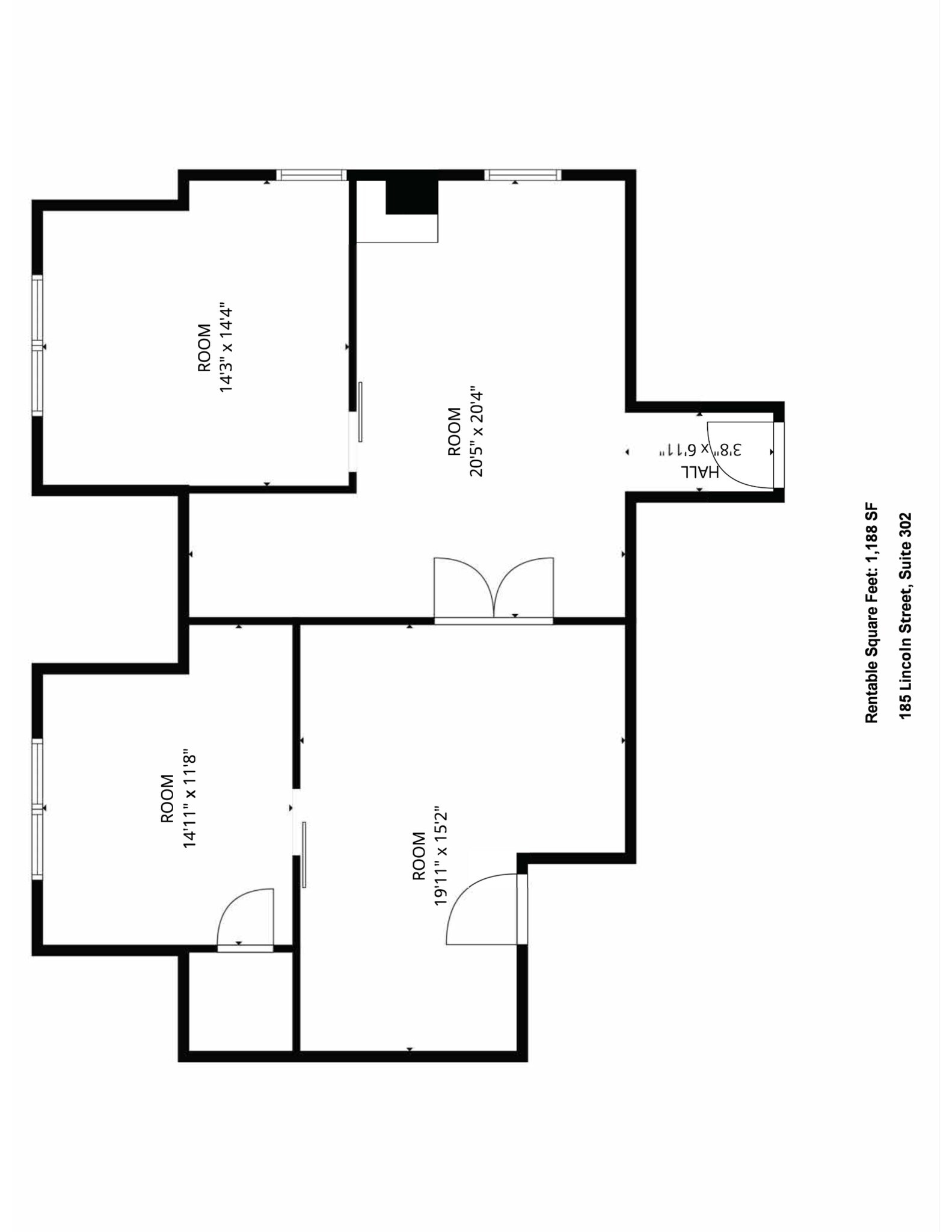 185 Lincoln St, Hingham, MA à louer Plan de site– Image 1 sur 1