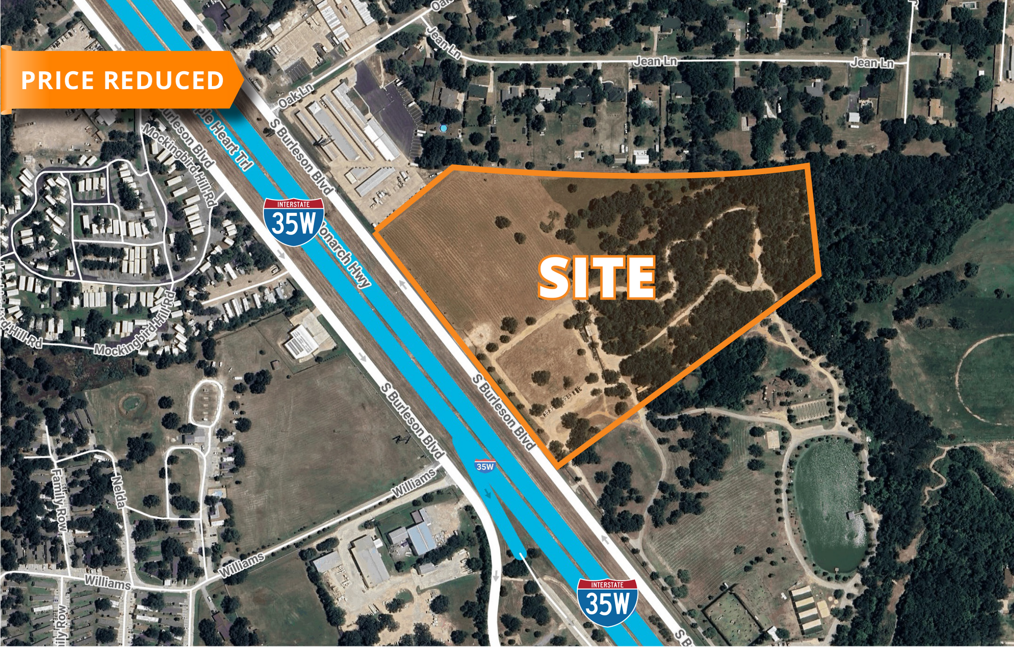 2165 S Burleson Blvd, Burleson, TX à vendre Aérien– Image 1 sur 3