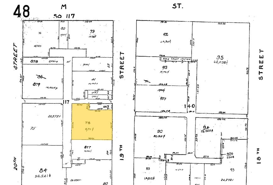 1120 19th St NW, Washington, DC à louer - Plan cadastral – Image 2 sur 7