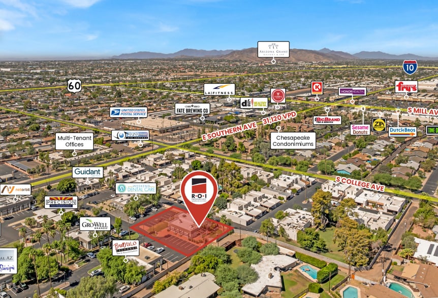 410 E Southern Ave, Tempe, AZ à vendre - Photo de l’immeuble – Image 2 sur 9