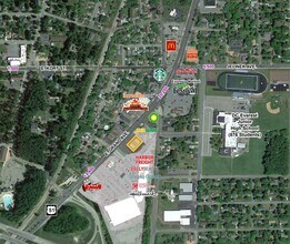 1127 E Grand Ave, Rothschild, WI - VUE AÉRIENNE  vue de carte